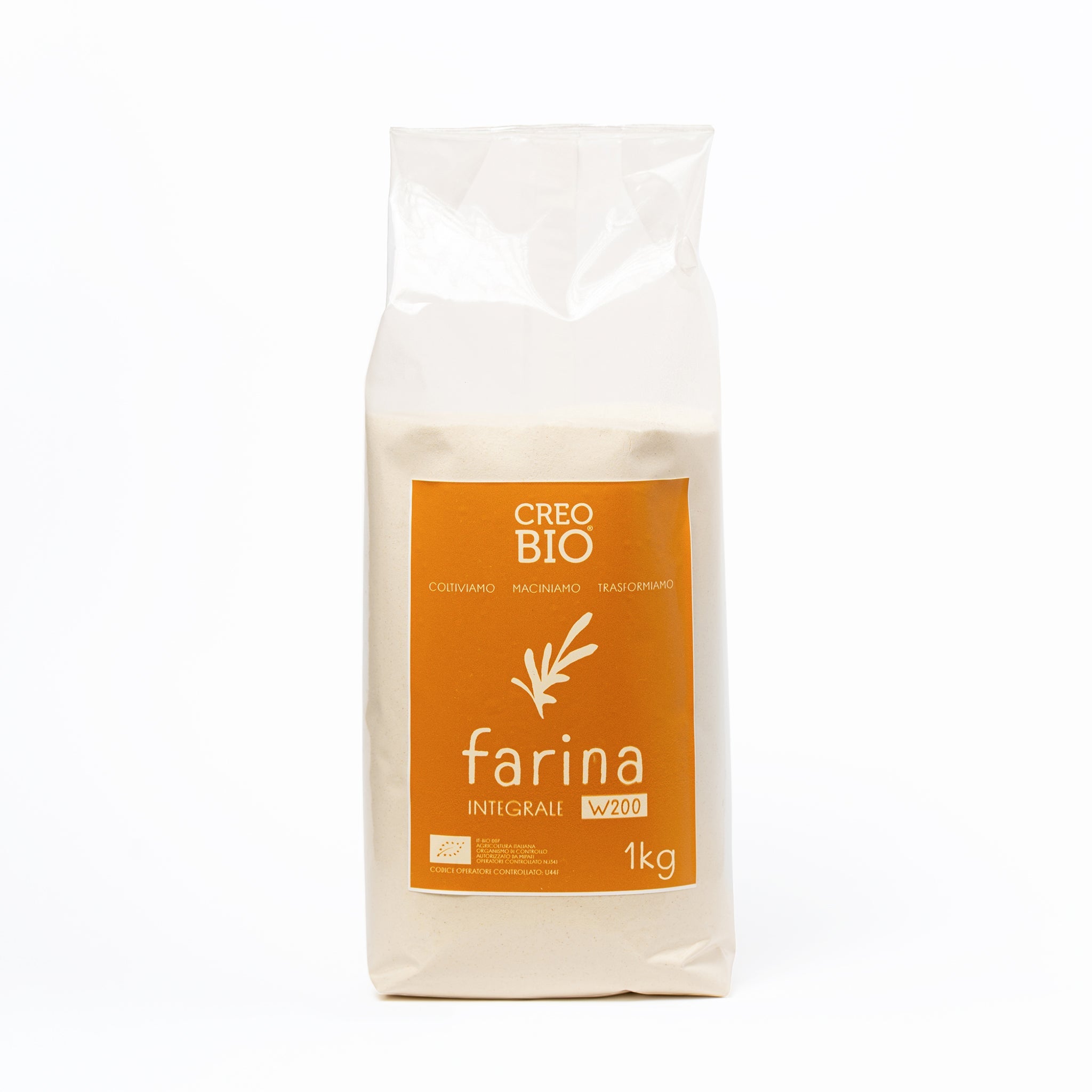 Farina integrale di grano tenero - CREOBIO