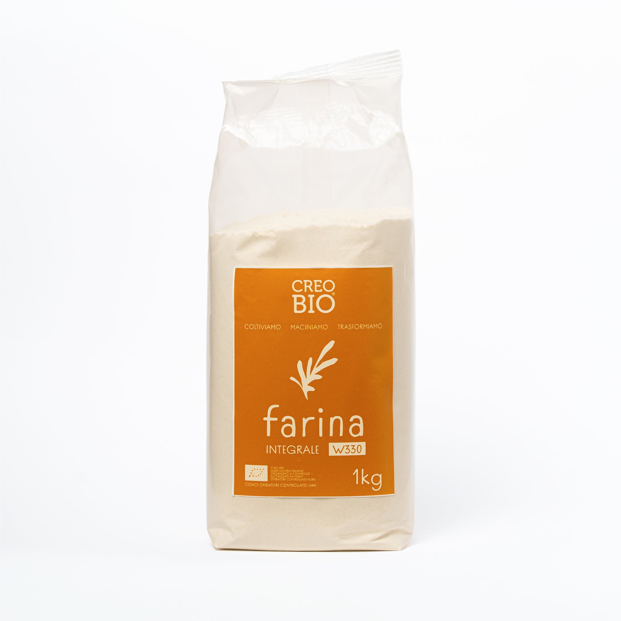 Farina integrale di grano tenero - CREOBIO