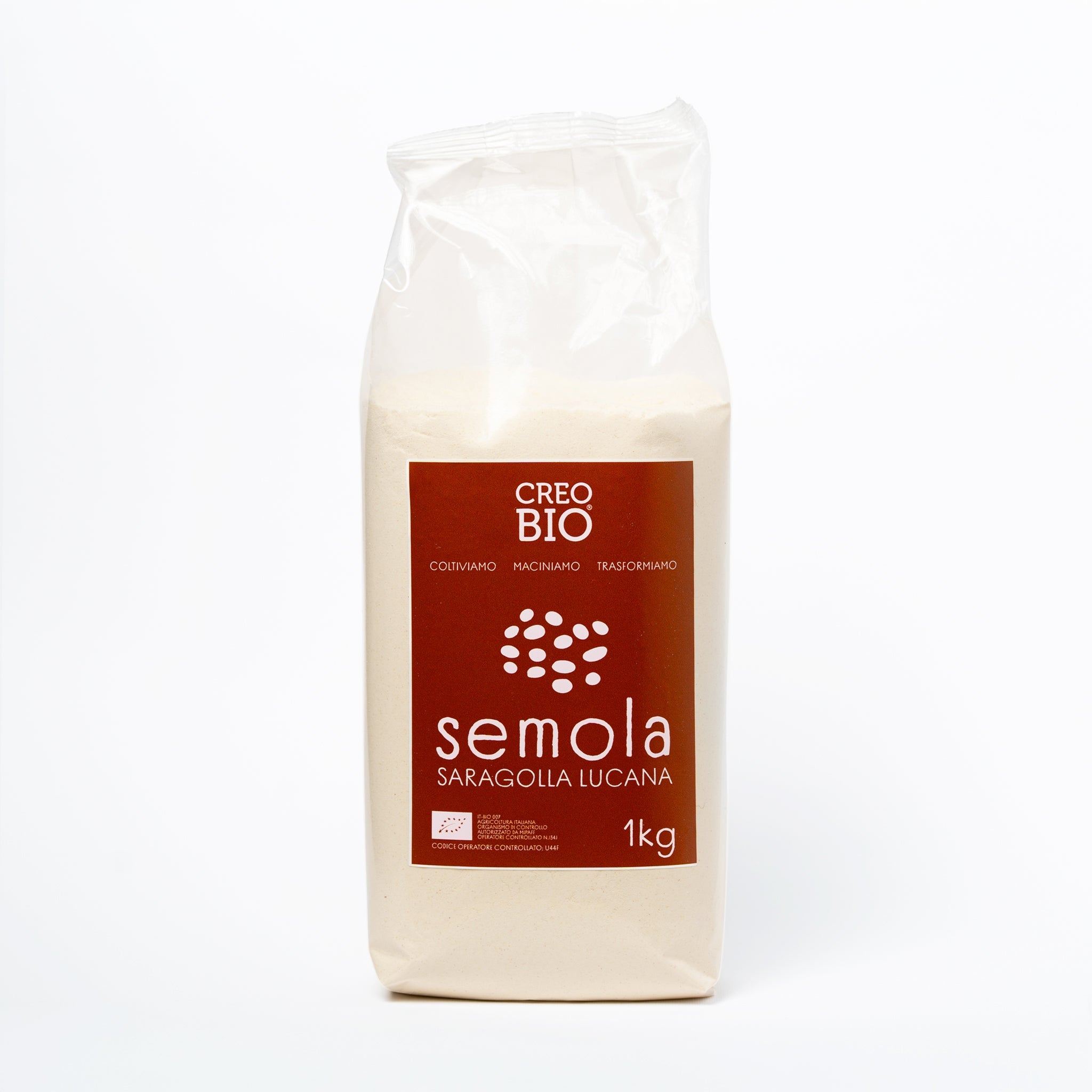 Semola di grano antico Saragolla Lucana - CREOBIO