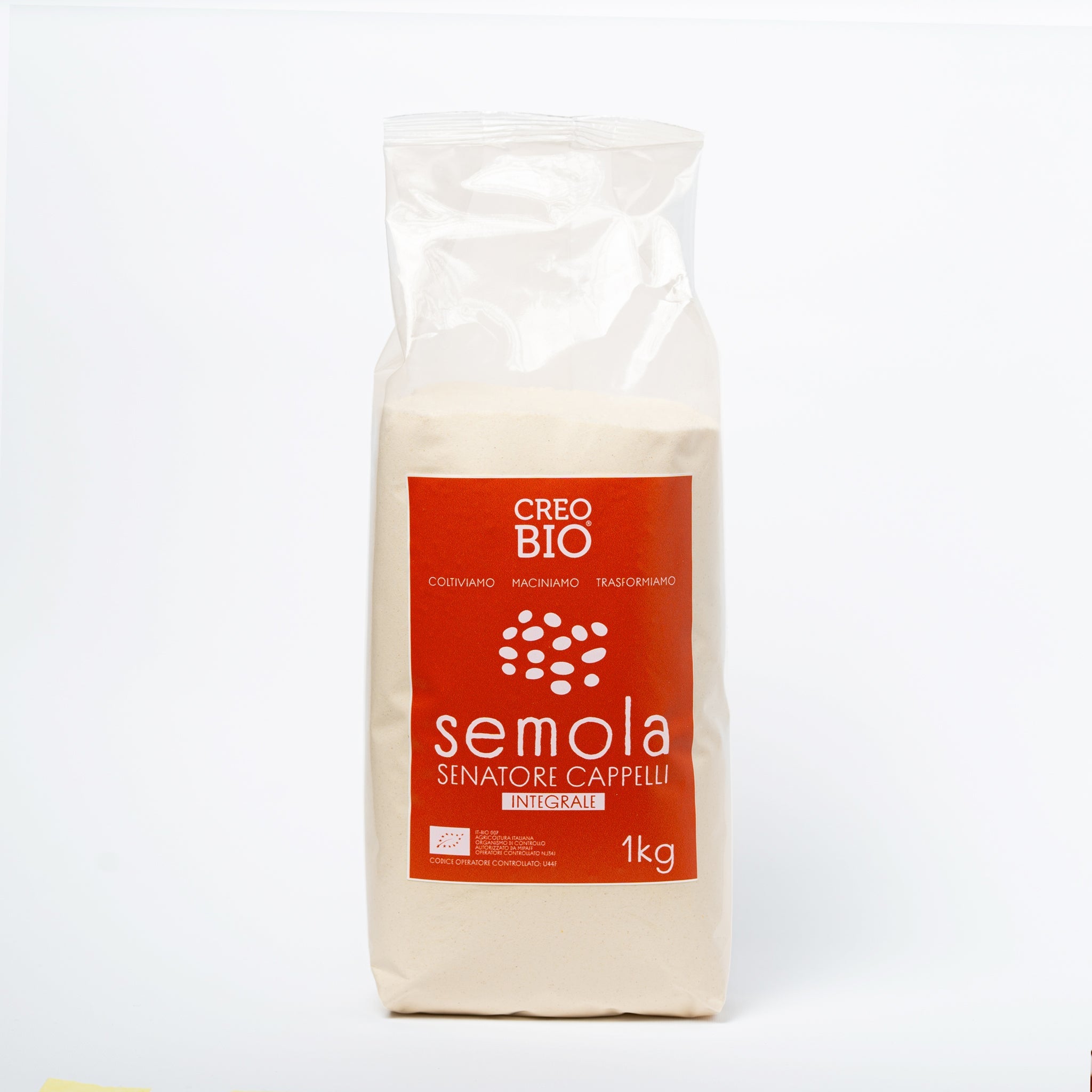 Semola di grano antico Senatore Cappelli - CREOBIO