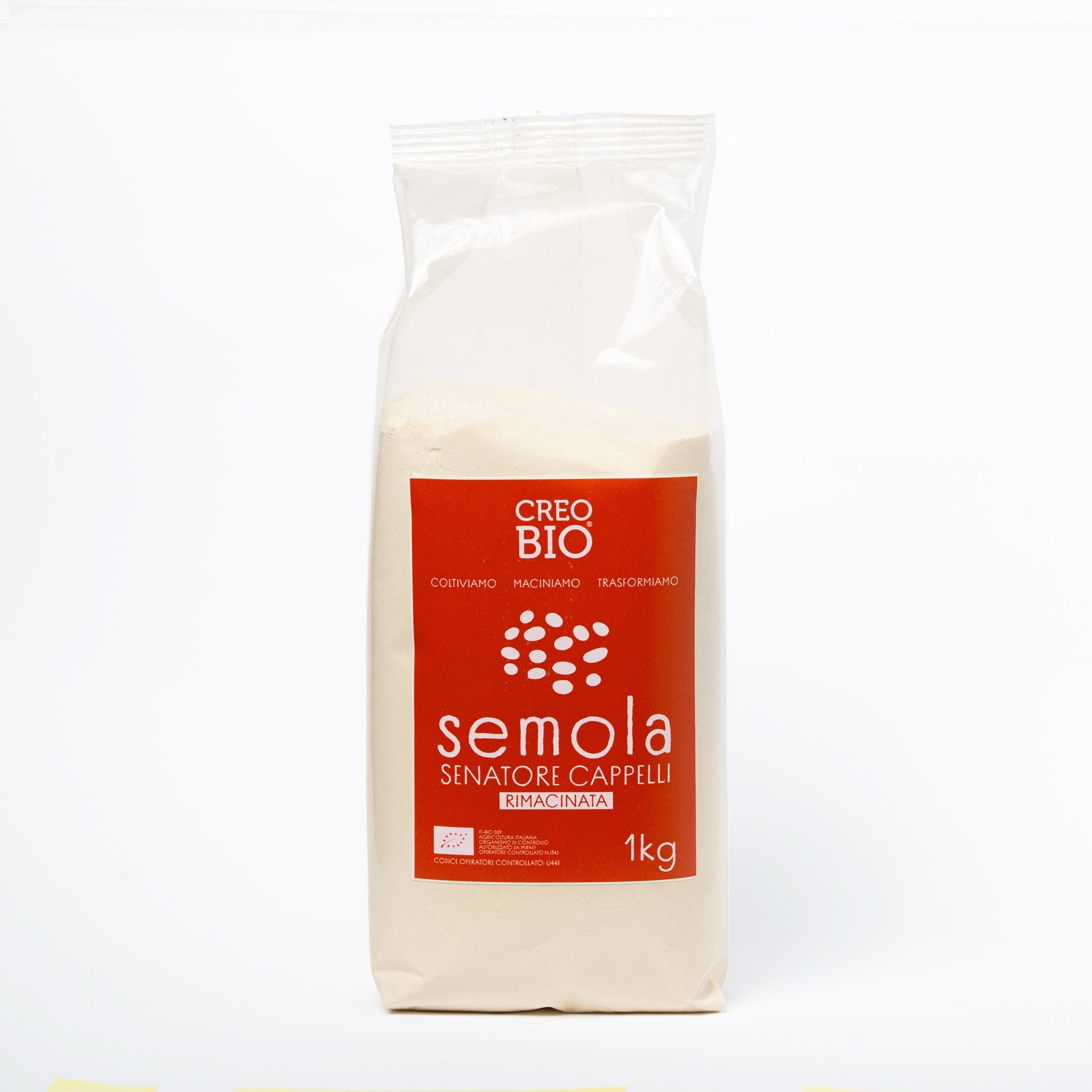 Semola di grano antico Senatore Cappelli - CREOBIO