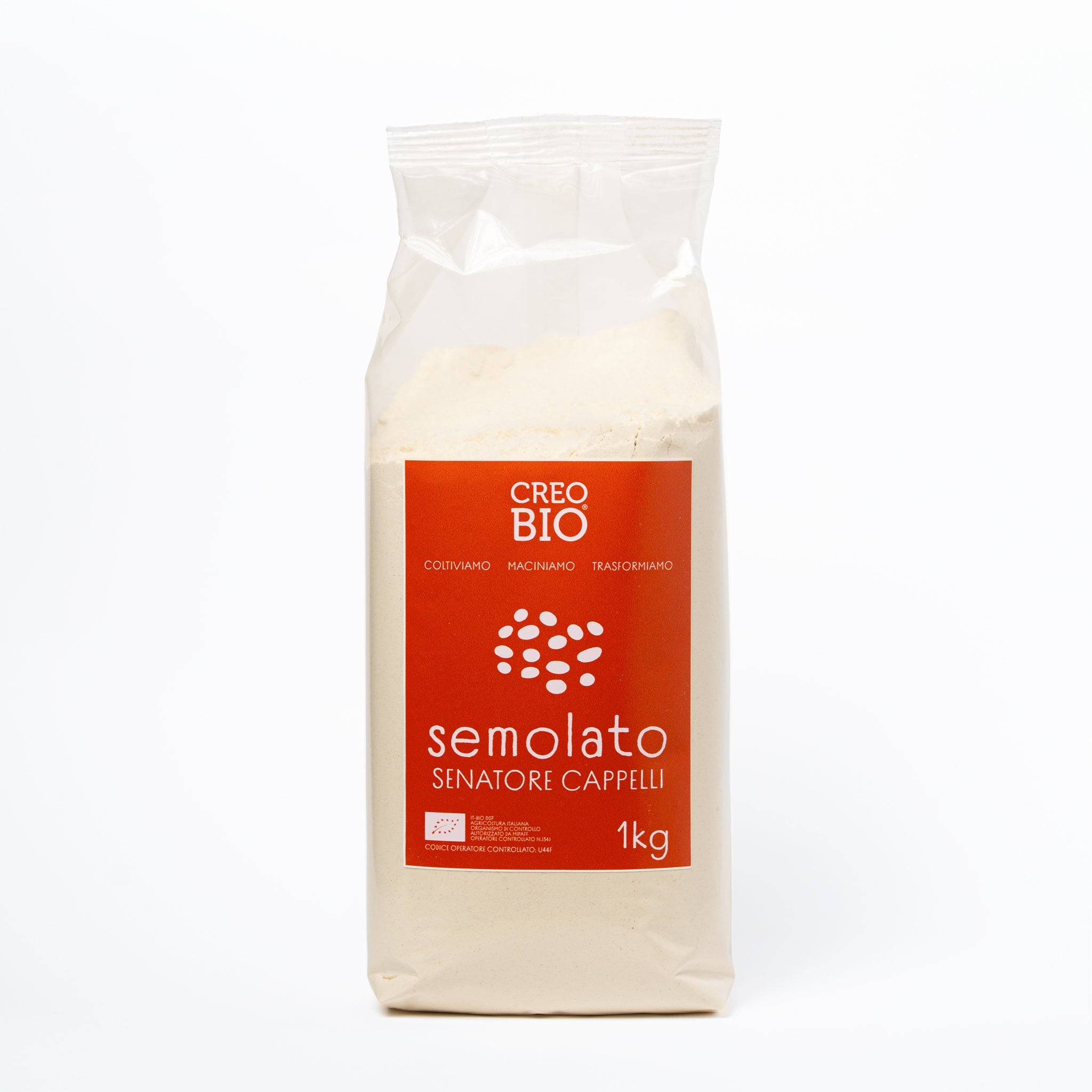 Semola di grano antico Senatore Cappelli - CREOBIO
