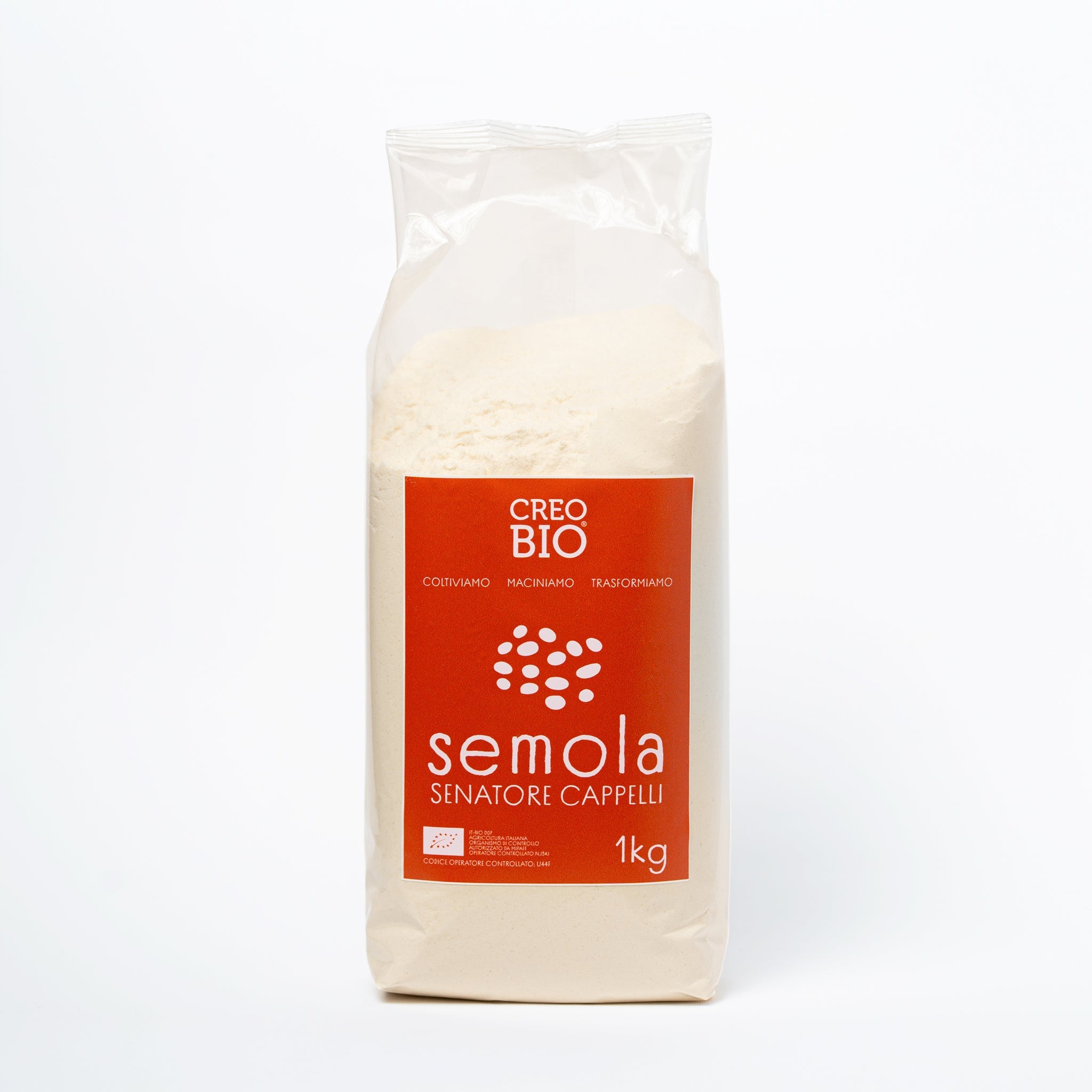 Semola di grano antico Senatore Cappelli - CREOBIO